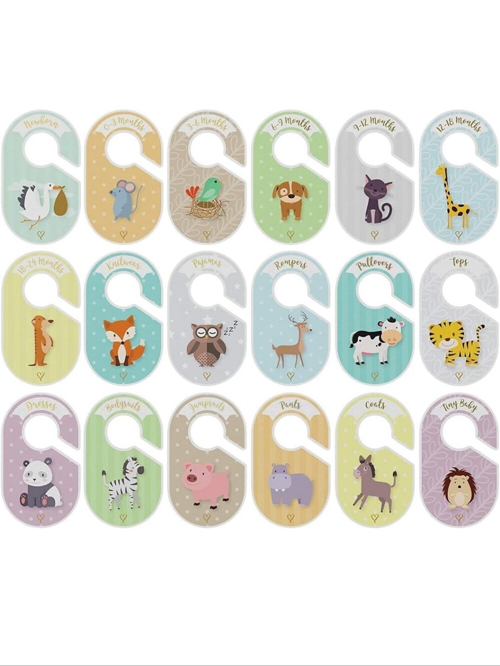 BABY CLOSET DIVIDERS